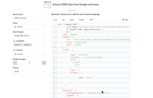 Dataflow Kit screenshot 1