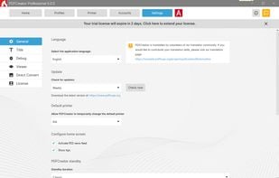 PDFCreator 6.0.0 interface