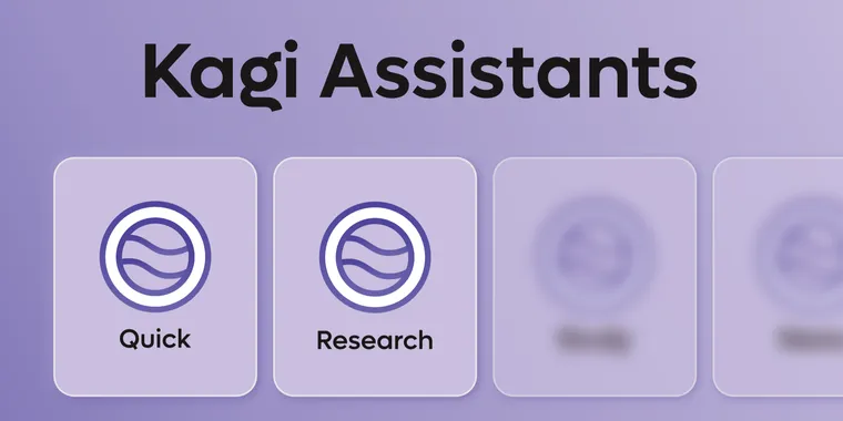 Kagi launches Quick and Research AI assistants for advanced research tasks and analysis image