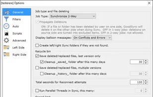 GoodSync screenshot 1