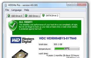 HDDLife screenshot 1