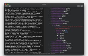 Navigate through large datasets by expanding and collapsing nodes