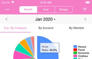 Pennyworth Expense Tracker App screenshot 1
