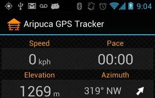 Aripuca GPS Tracker screenshot 1