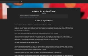 An example of a story.