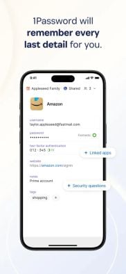 1Password screenshot 2
