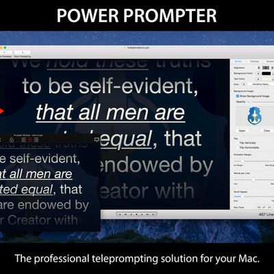 mac prompter software