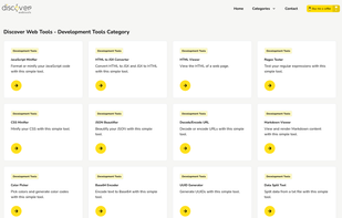 Discover Web Tools screenshot 1