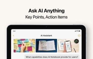 AI Notebook screenshot 2