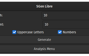 SGen Libre screenshot 2