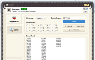 FCorp Anagram screenshot 1