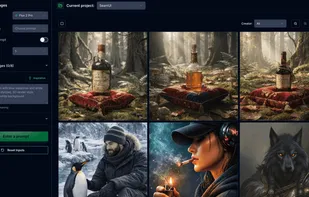 SeamUI project page with image generated