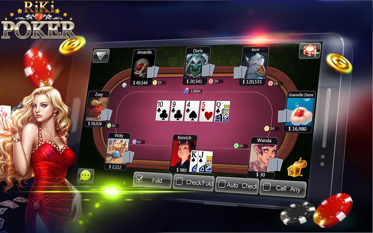 Governor of Poker > iPad, iPhone, Android, Mac & PC Game