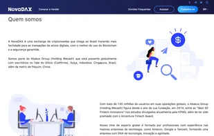 NovaDAX screenshot 2