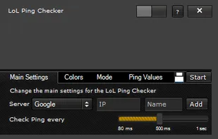 LoL Ping Checker screenshot 1