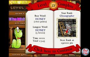 Bookworm (by PopCap) screenshot 2