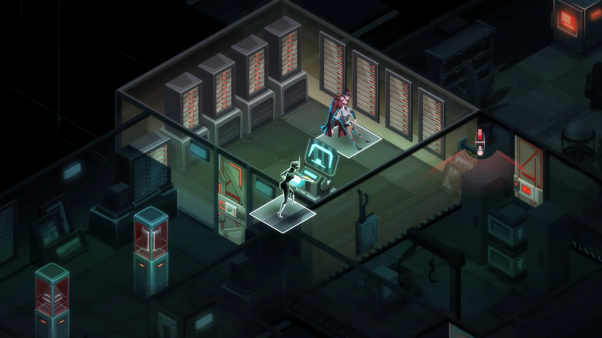 Invisible, Inc. Screenshot