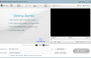 Gilisoft Video Converter screenshot 1