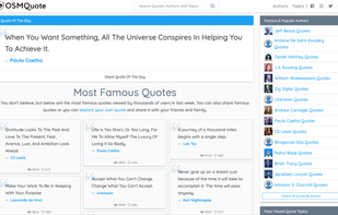 OSMQuote Home Page