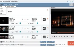 VideoSolo BD-DVD Ripper screenshot 1