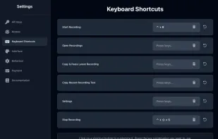 You can set up your custom keyboard shortcuts