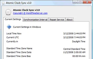 Atomic Clock Sync screenshot 1