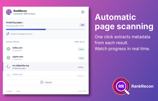 RankRecon screenshot 2