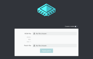 Rom Patcher JS screenshot 1