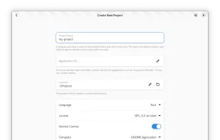 GNOME Builder screenshot 1