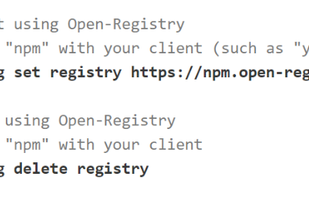 Open-Registry screenshot 1