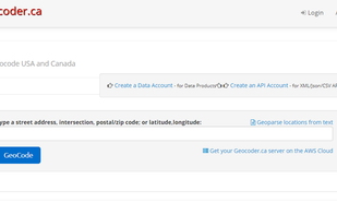 geocoder.ca screenshot 1