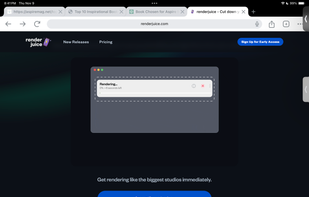 RenderJuice screenshot 1