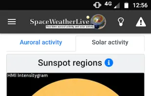 SpaceWeatherLive screenshot 3