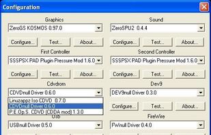 PCSX screenshot 1