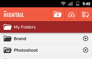 Hightail screenshot 1