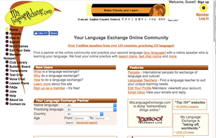 My Language Exchange screenshot 1