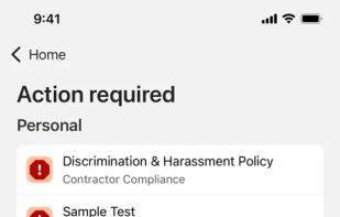 Contractor Compliance screenshot 1