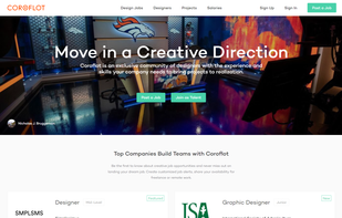 Coroflot screenshot 1