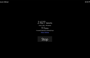 Bitcoin Miner screenshot 1