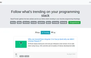 StackTrender screenshot 1