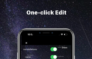 One-click Edit and Mark Celestial Bodies and Photo Colors