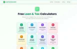 LoanTaxCalculator screenshot 1