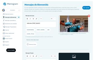 ?? Welcome messages to new members and private onboarding
