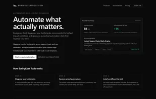 BoringUserTools screenshot 1