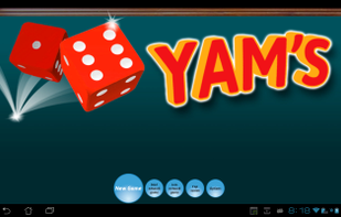Yam's Yatzy screenshot 1