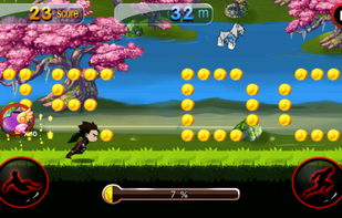 Dragon Ninja Rush screenshot 2