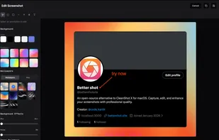 Better Shot screenshot 1