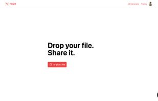 Drop your file
