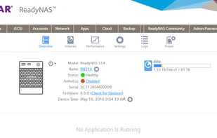 New ReadyNAS OS 6 Home Page