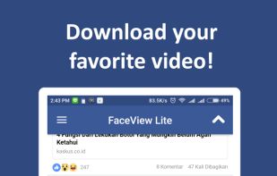 FaceView for Facebook Lite screenshot 3